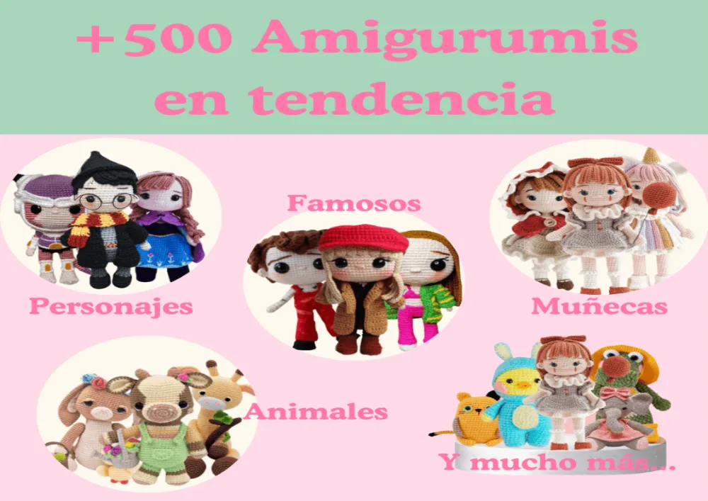 Pack: Amigurumis en Tendencia