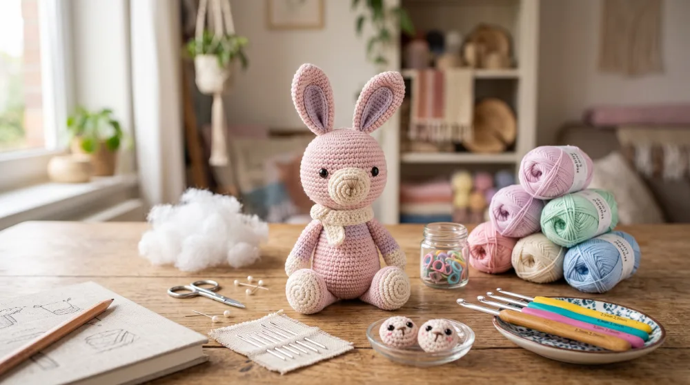 ¿Qué materiales necesito para hacer amigurumis? Guía para principiantes