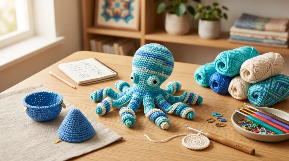 ¿Cómo hacer aumentos y disminuciones en crochet? Guía para amigurumis