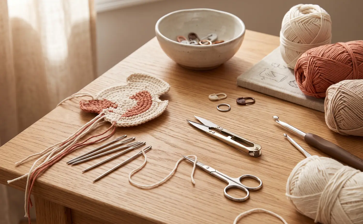 Accesorios básicos de crochet que vale la pena tener